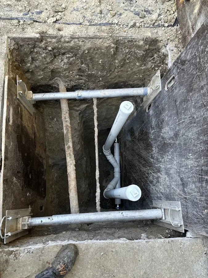 Experienced plumber completing Gas Line Repair work in Arcola